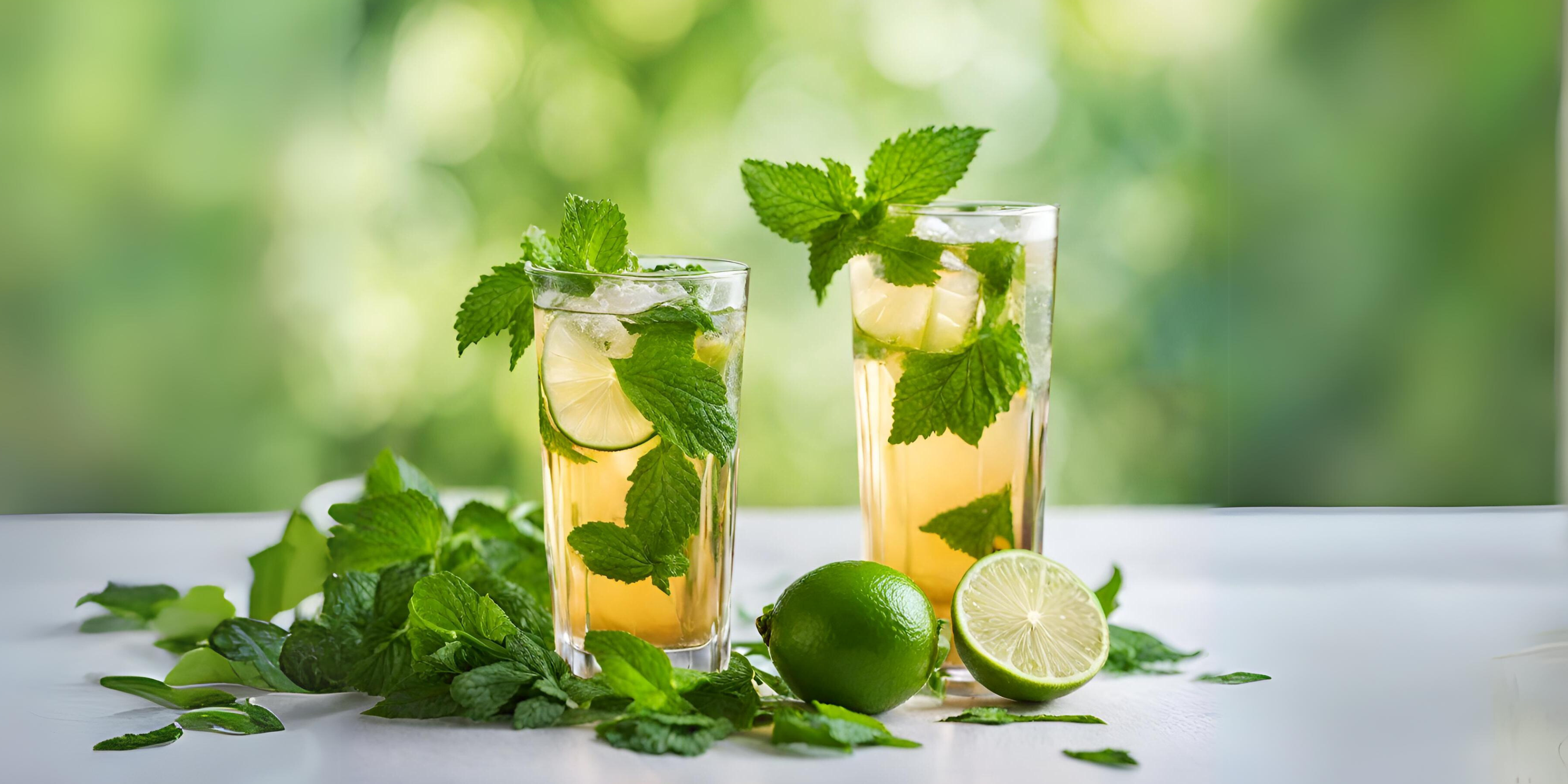 Lime and Nettle Iced Tea