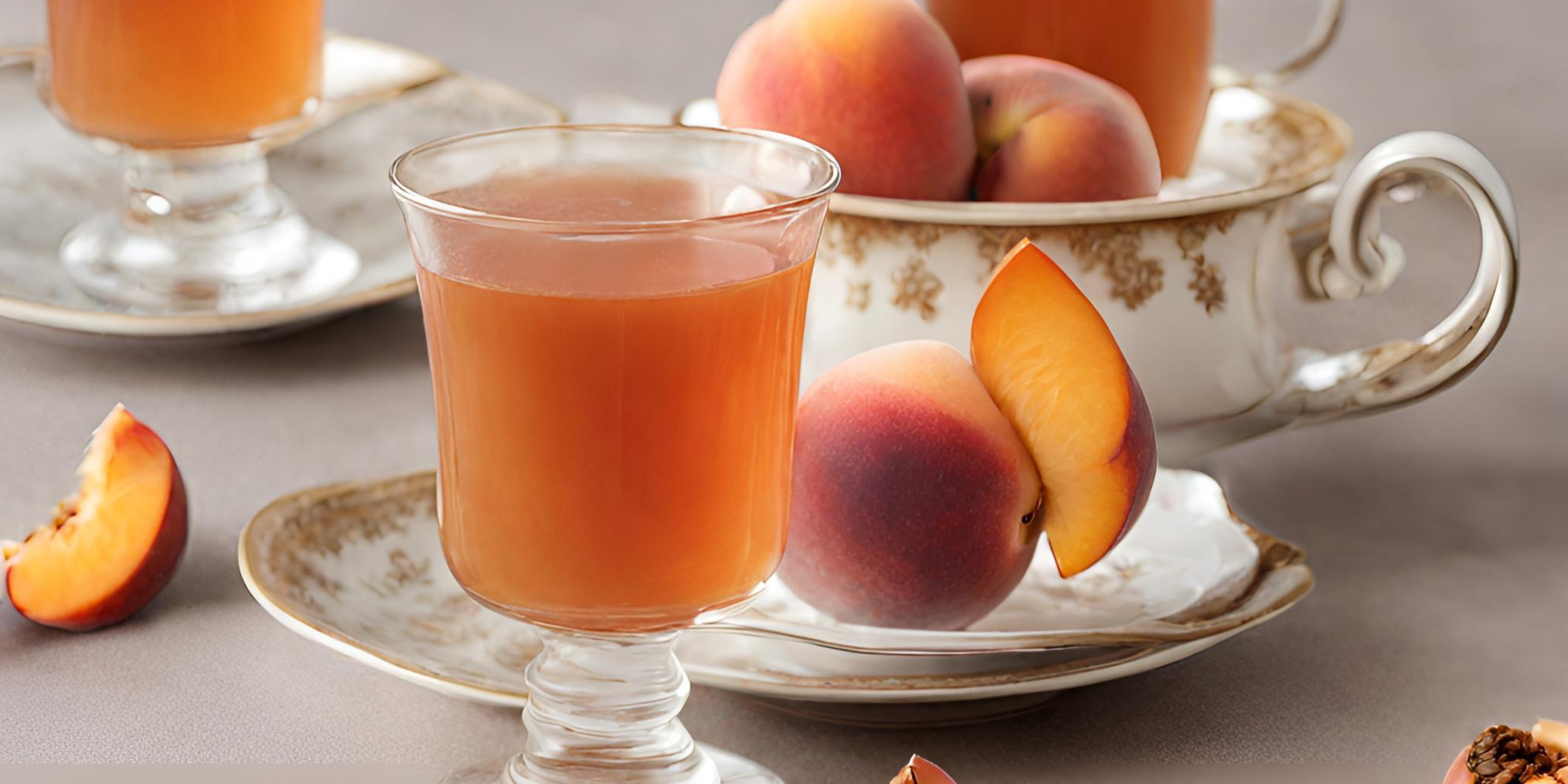 A Fruity Twist on a classic Brew: English Breakfast Peach Tea