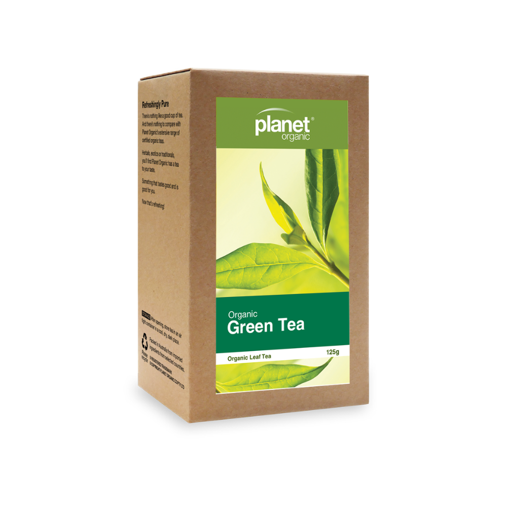 Green Loose Leaf Tea 125g - Certified Organic
