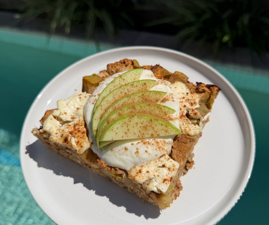 Apple & Ceylon Cinnamon Baked Oats | Simple Nourishing Breakfast
