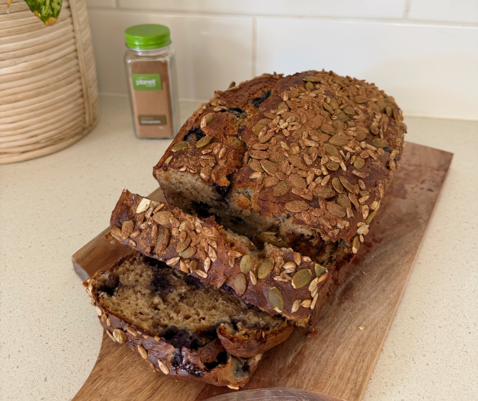 High Protein Ceylon Cinnamon Banana Bread