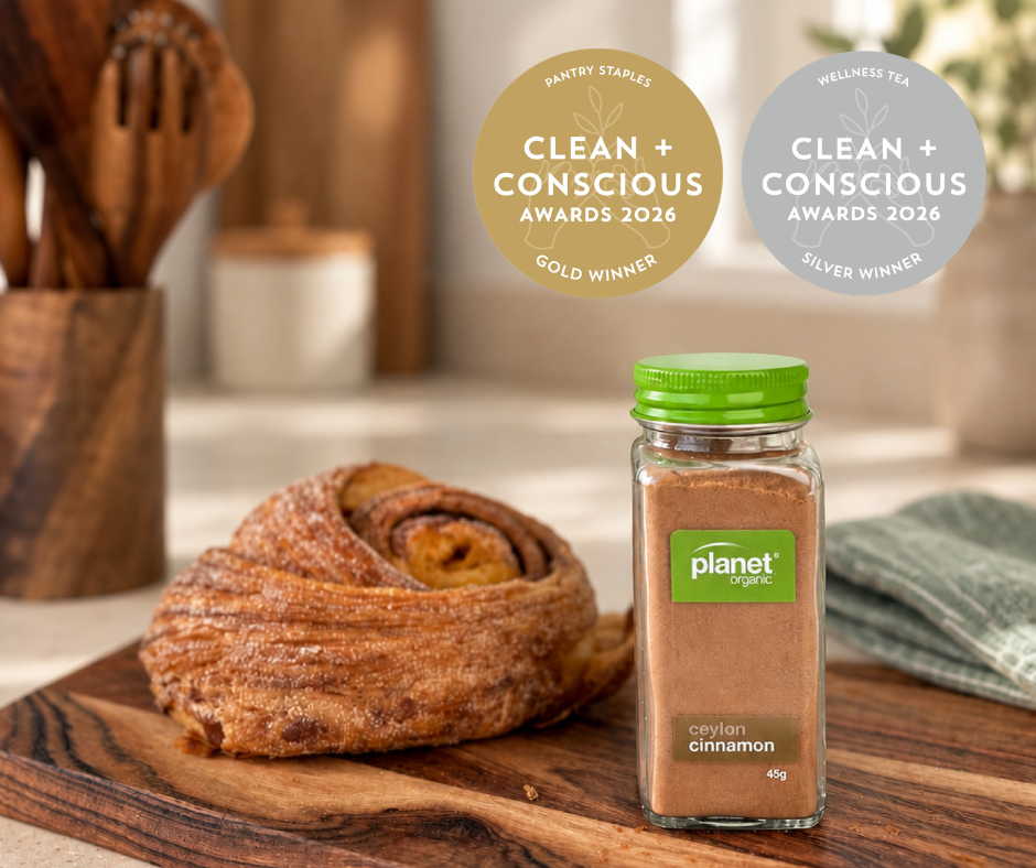 Planet Organic Wins Gold & Silver at the Clean + Conscious Awards 2026
