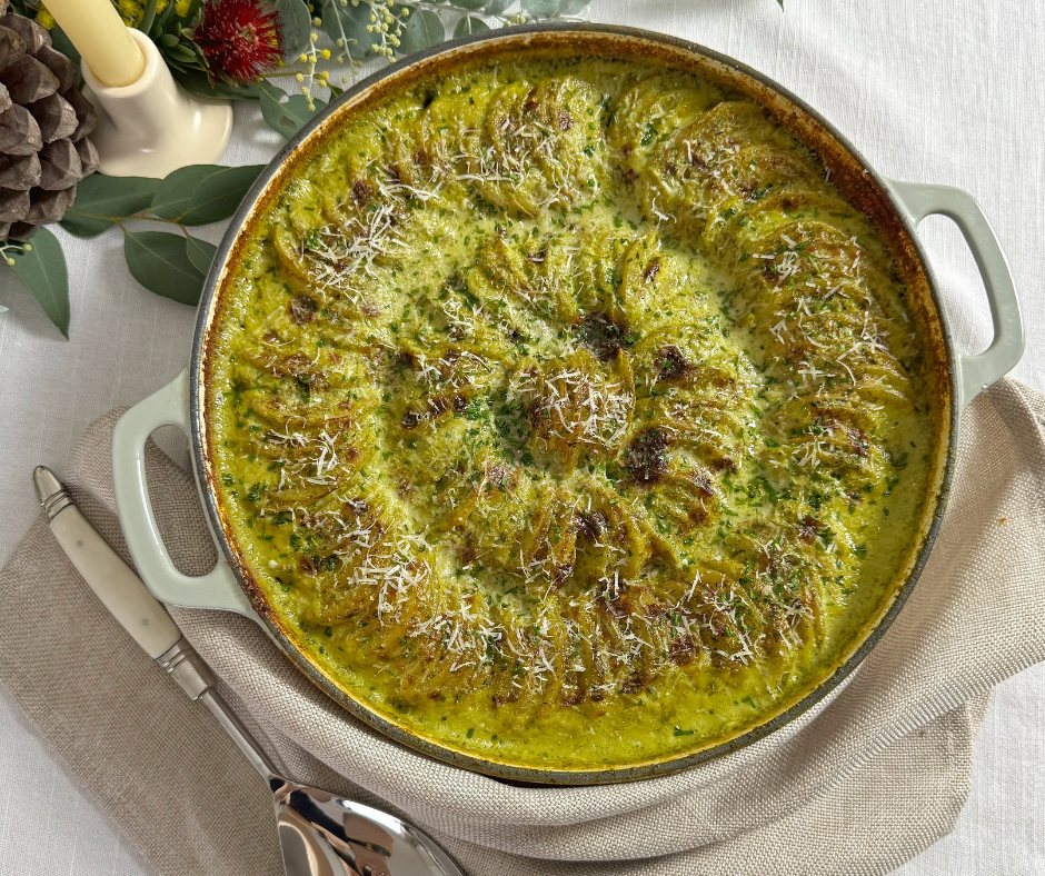 Herby Potato Gratin