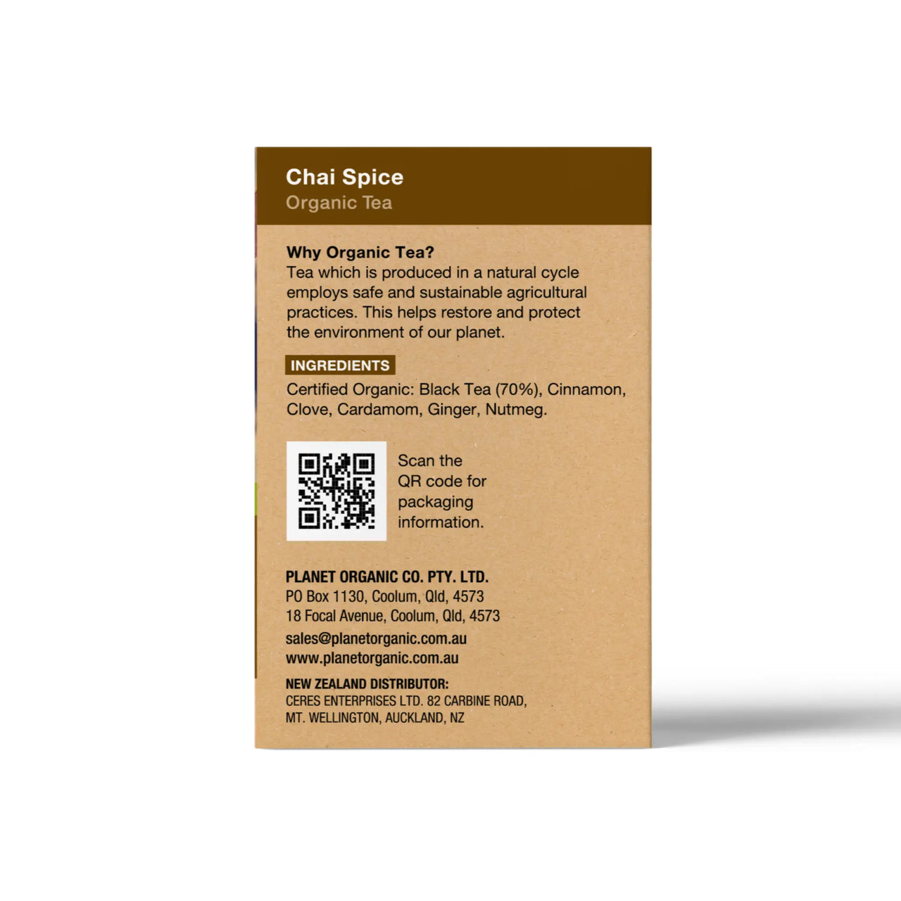 Best Organic Chai Spice tea bags