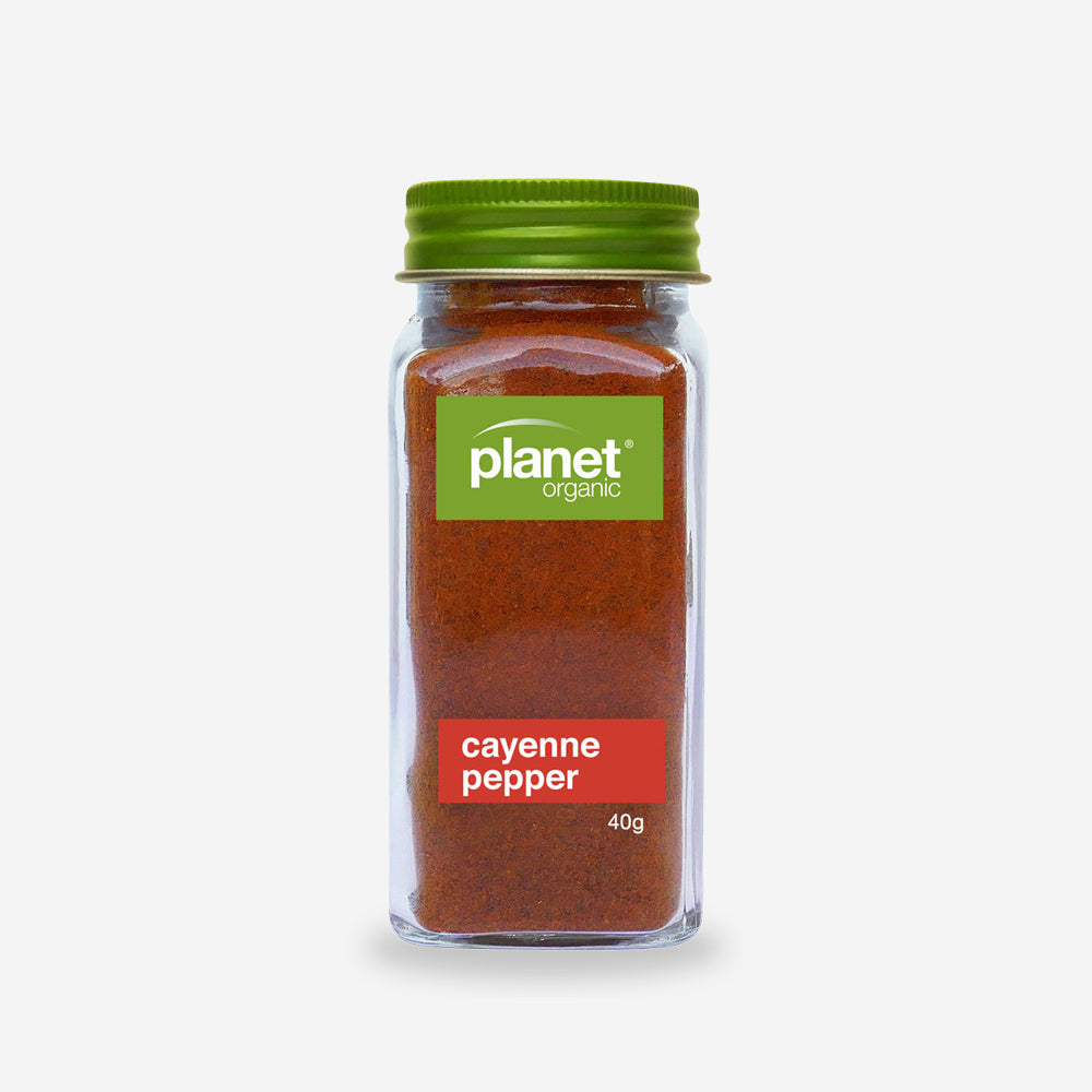 Certified Organic Ground Cayenne Pepper Shaker