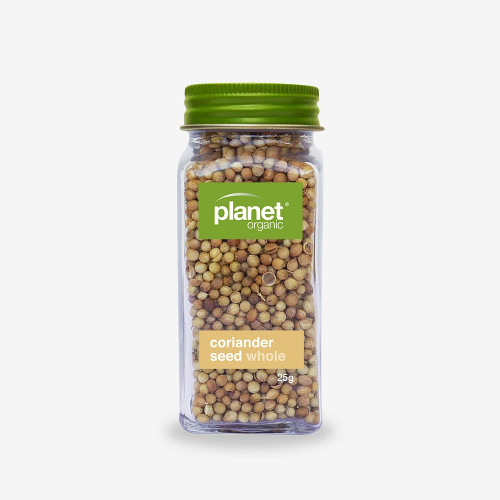 Certified Organic Whole Coriander Seeds Shaker