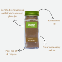 Thumbnail for Ceylon Cinnamon Powder 45g - Certified Organic