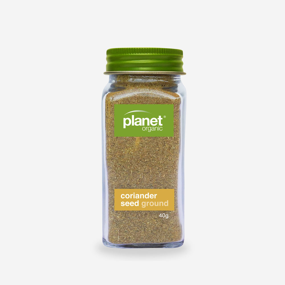 Certified Organic Ground Coriander Seed Shaker