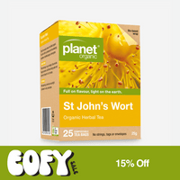 Thumbnail for St John's Wort 25 Teabags - Certified Organic