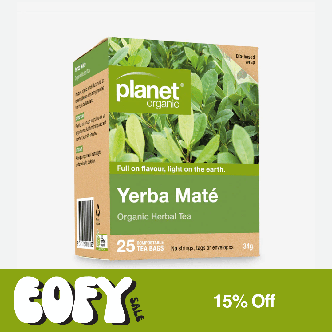 Yerba Mate 25 Teabags - Certified Organic