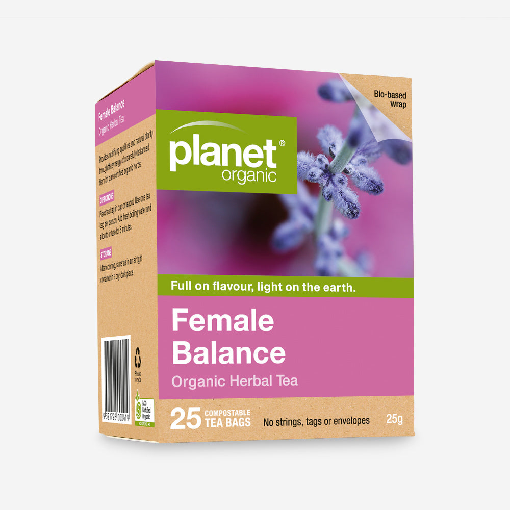 Certified Organic Female Balance Tea for Hormones