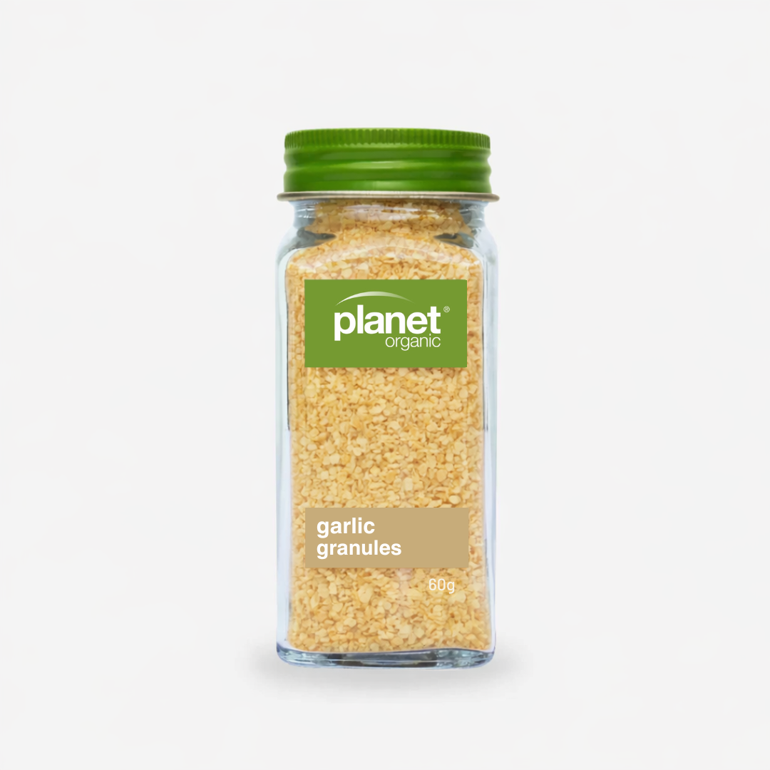 Garlic Granules 60g - Certified Organic