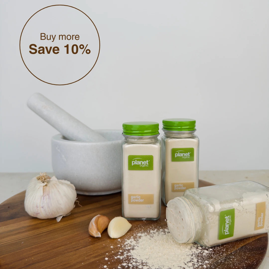 Garlic Powder 50g - Certified Organic