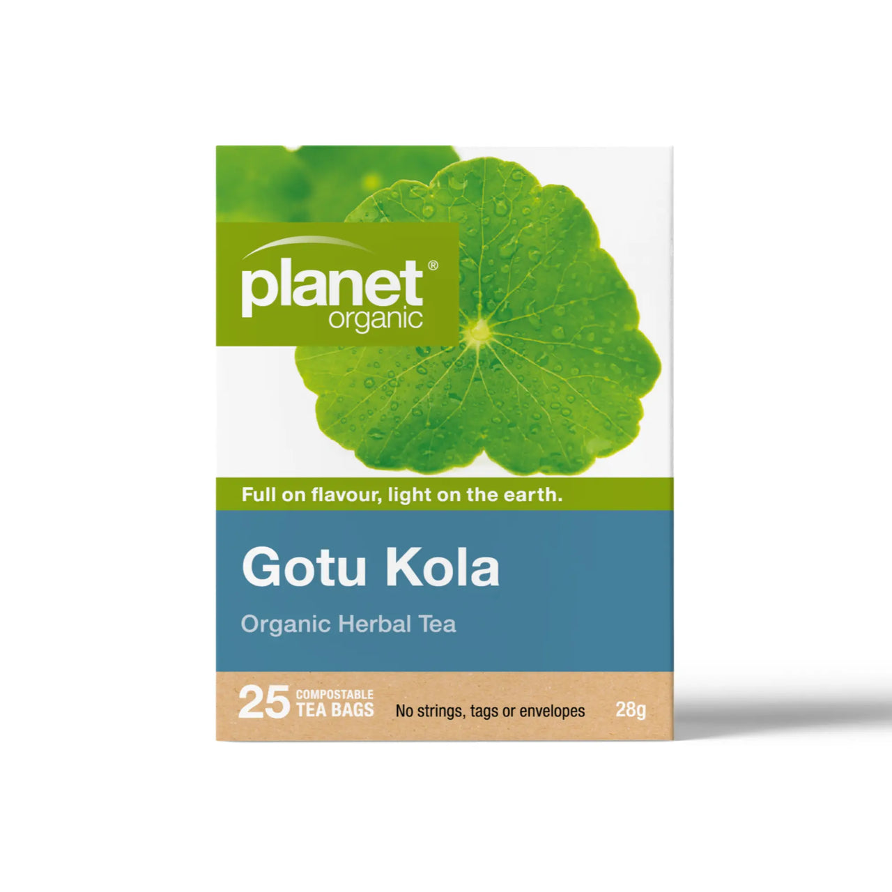 Gotu Kola 25 Teabags - Certified Organic