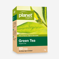 Thumbnail for Green 50 Teabags - Certified Organic