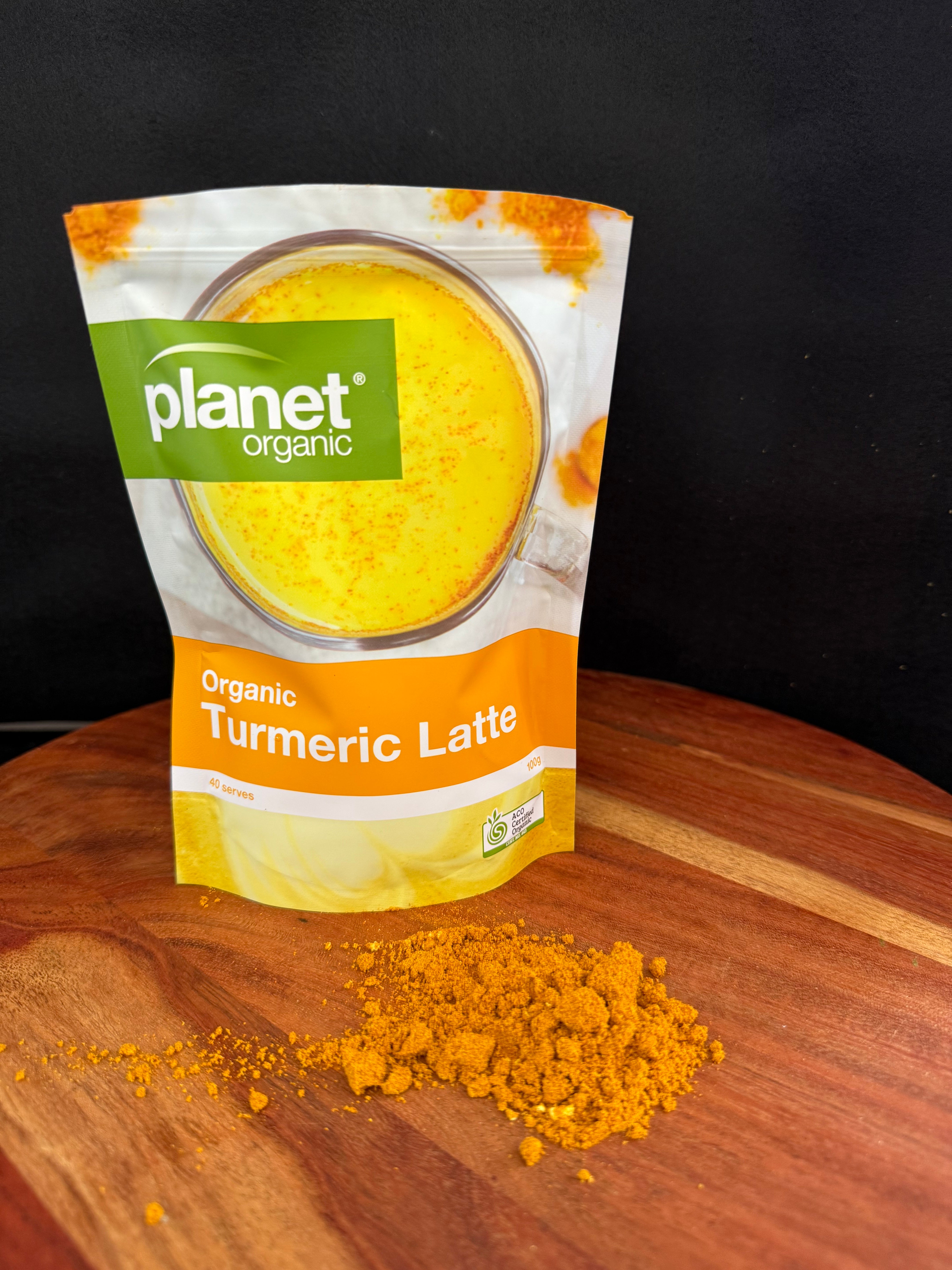 Turmeric Latte Powder 100g - Certified Organic