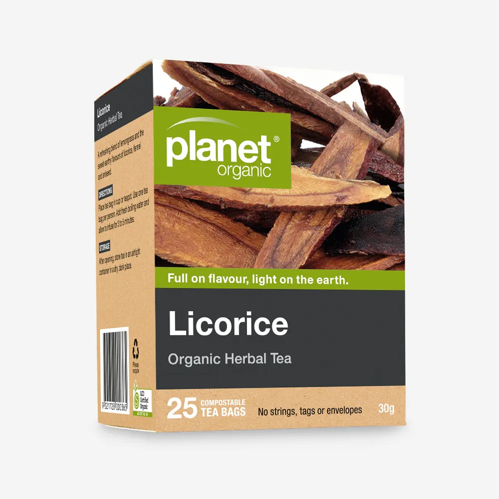 Licorice Tea for Relaxation & Rejuvenation Certified Organic