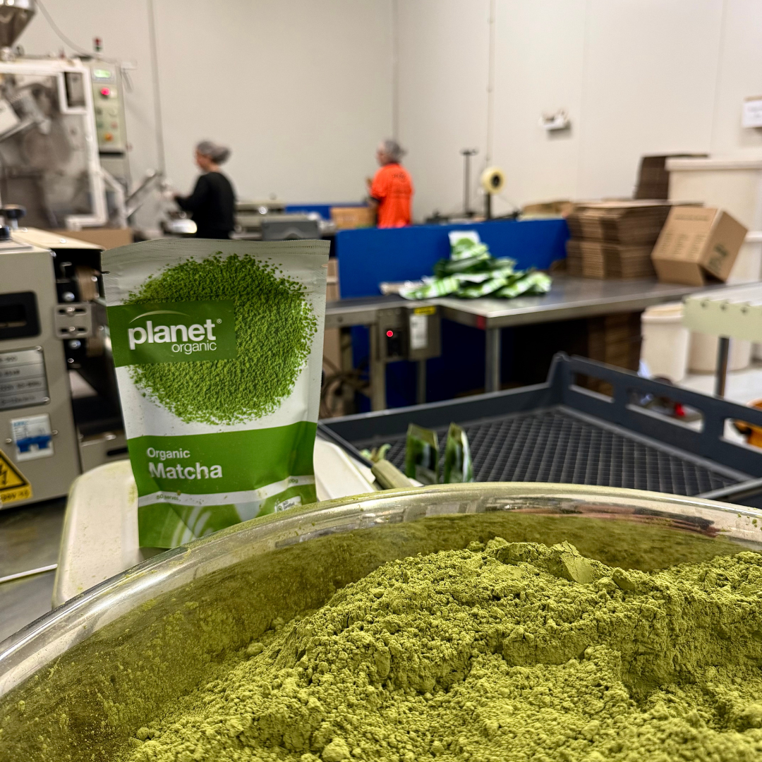 Matcha Green Tea Powder 100g - Certified Organic