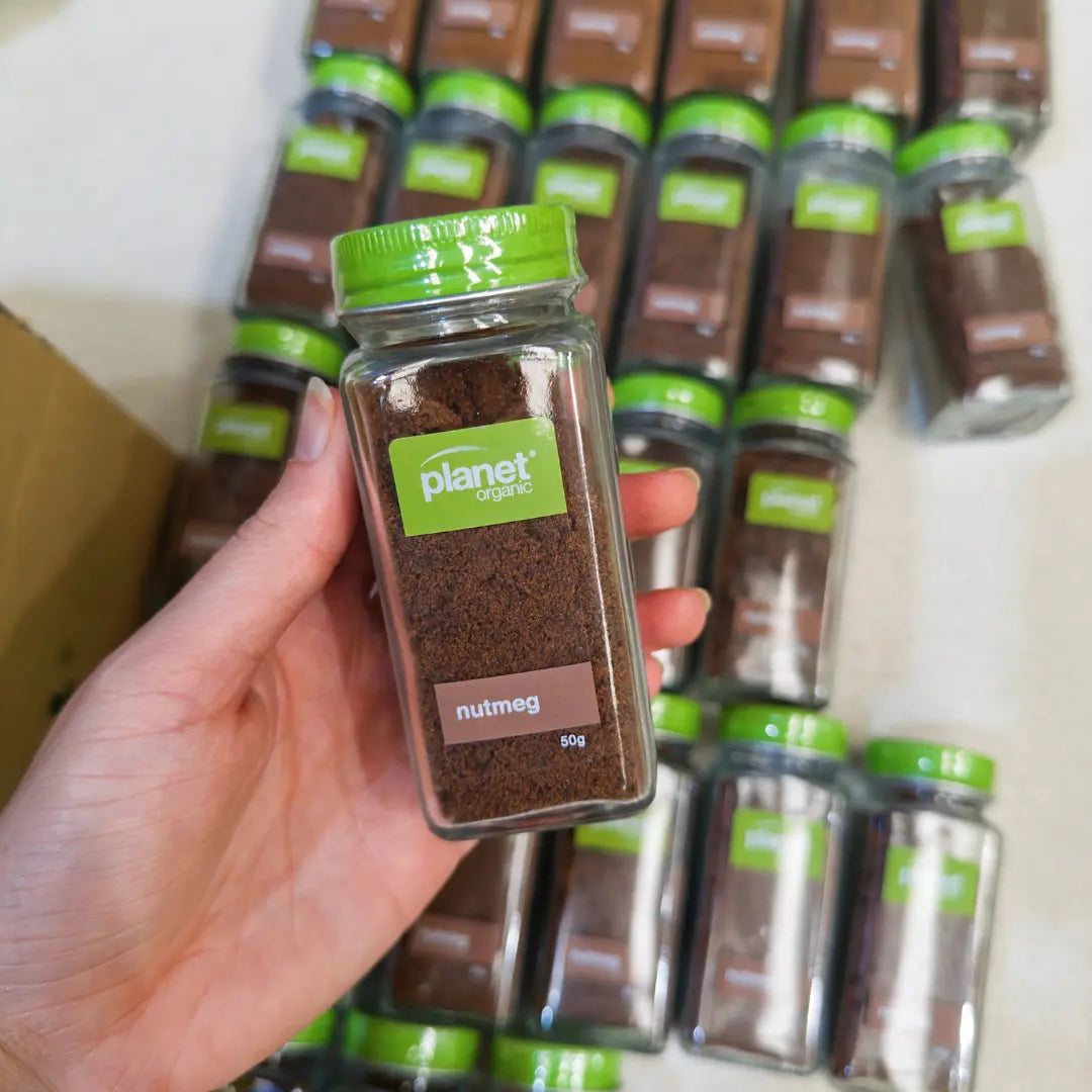 Nutmeg 50g - Certified Organic