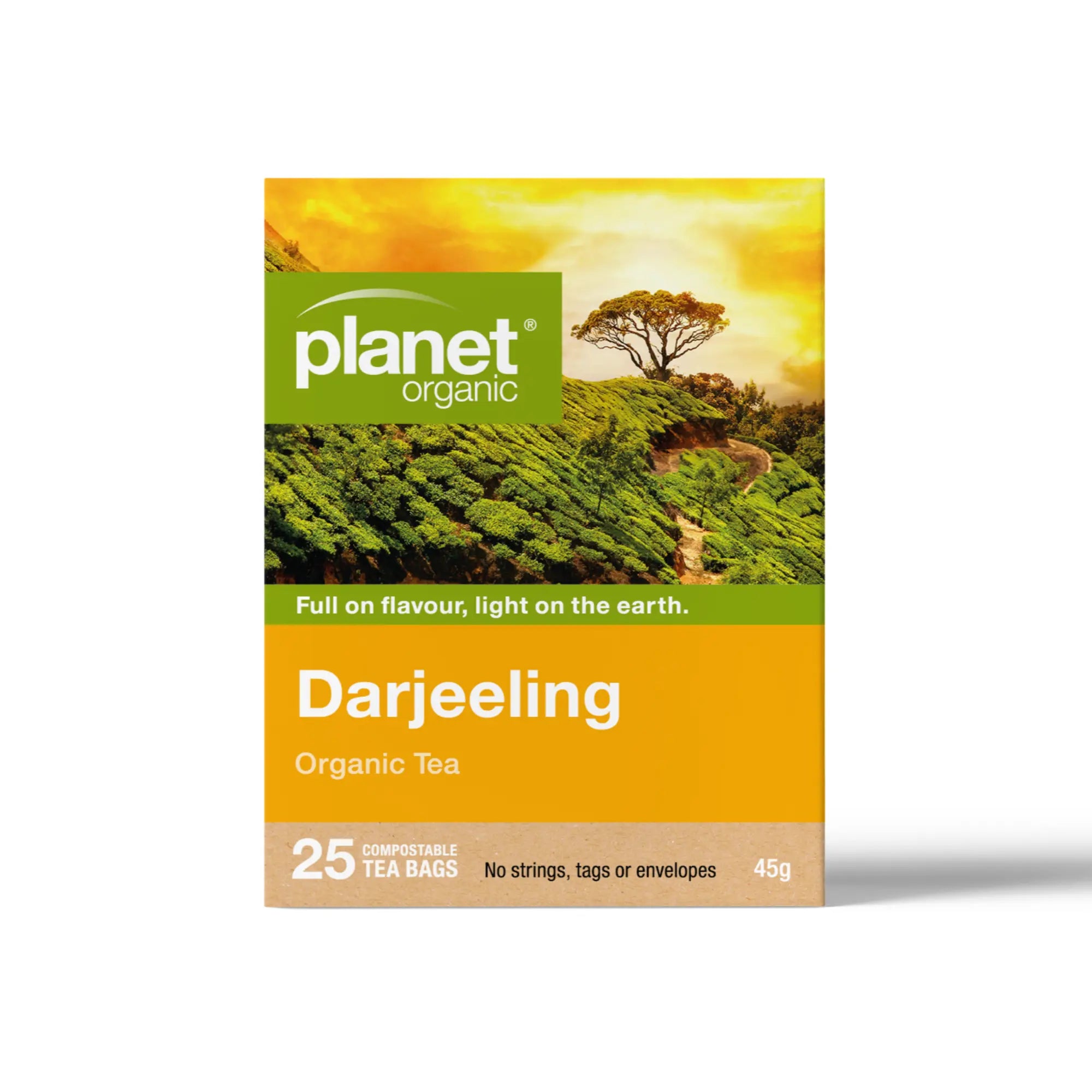 Organic Caffeine Darjeeling Tea