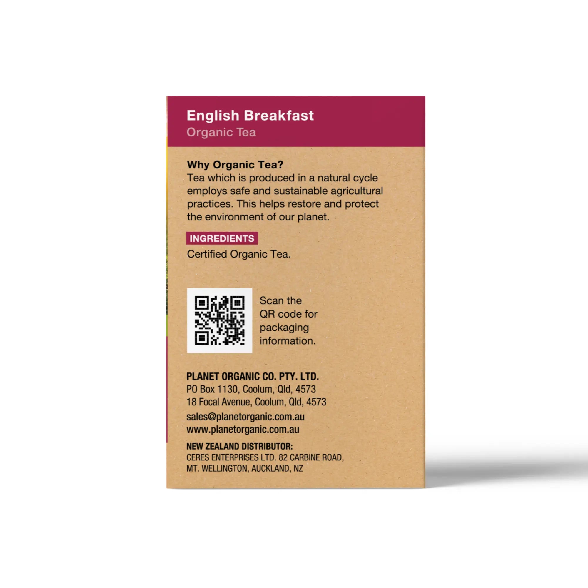 Organic English Breakfast Tea Leaves