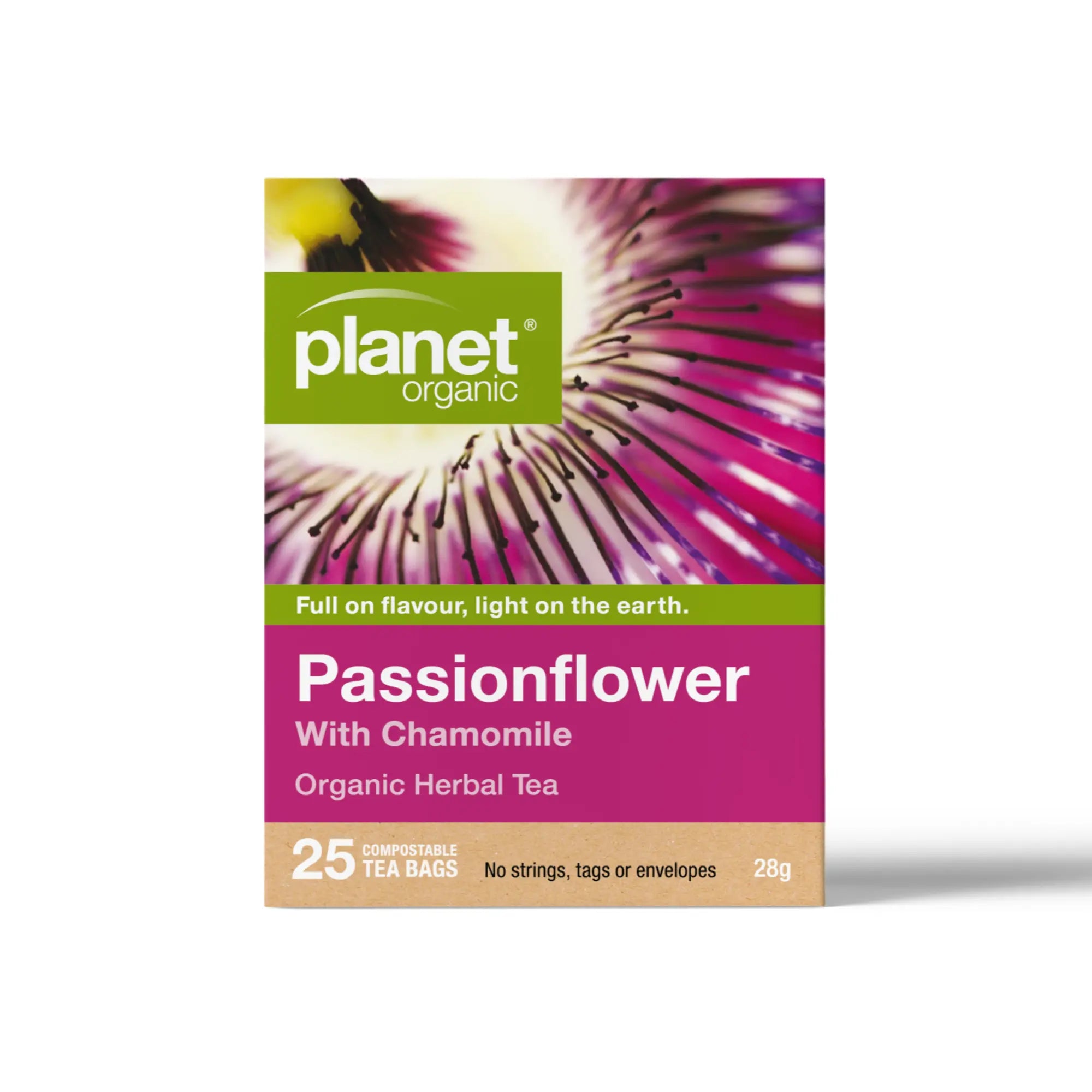 Organic Passionflower Chamomile Tea for Sleep