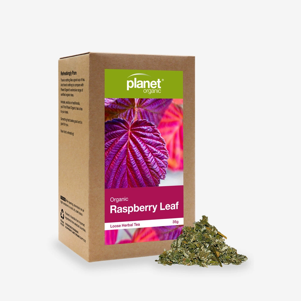 Organic Raspberry Leaf Loose Herbal Tea for Pregnancy