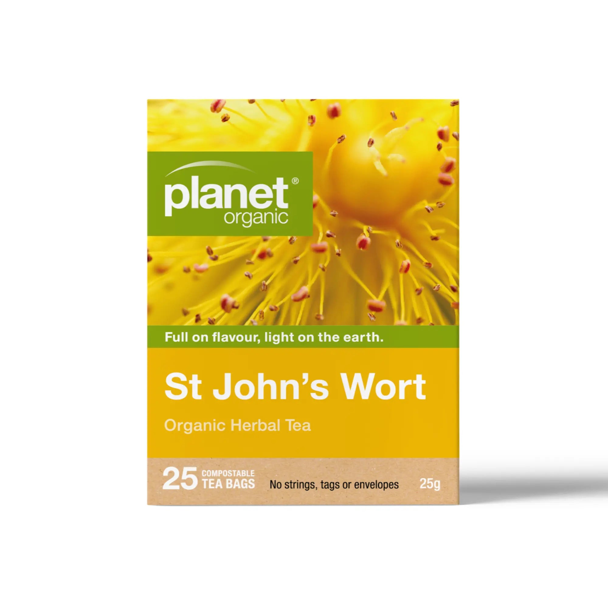 Organic St John's Wort Tea Great Taste