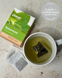 Thumbnail for Spearmint 25 Teabags - Certified Organic