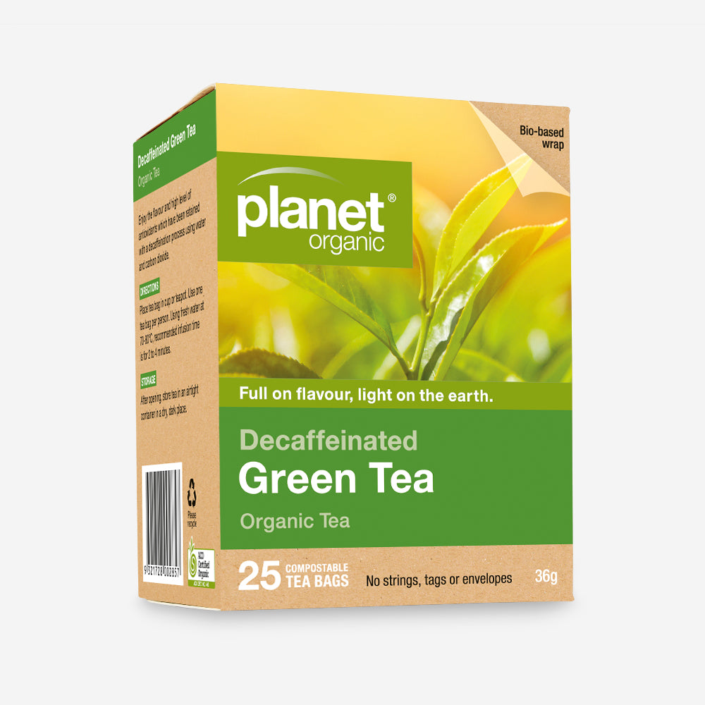 Organic Decaf Green Tea Bags