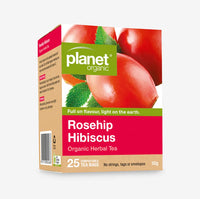 Thumbnail for Rosehip Hibiscus Tea for Blood Pressure Certified Organic