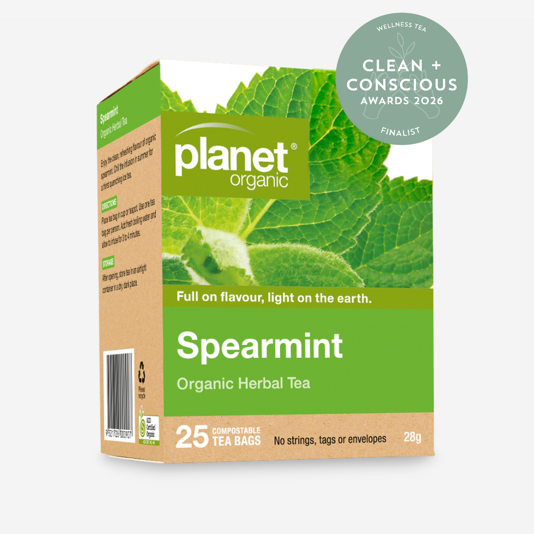 Spearmint 25 Teabags - Certified Organic