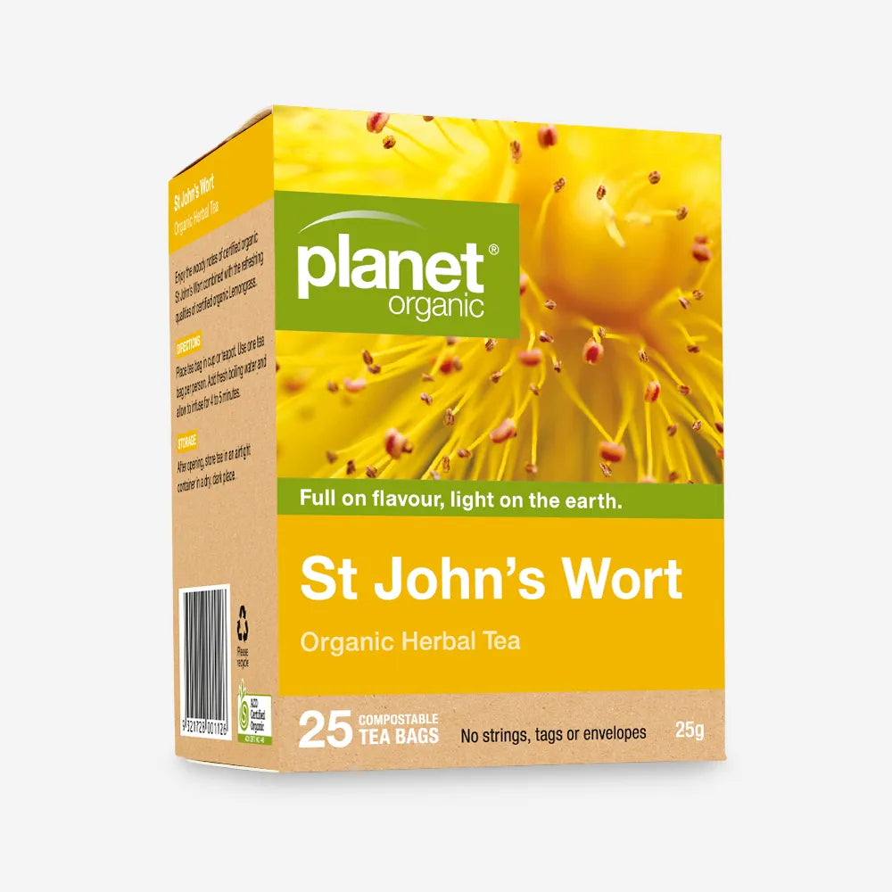 St John's Wort Tea Certified Organic 