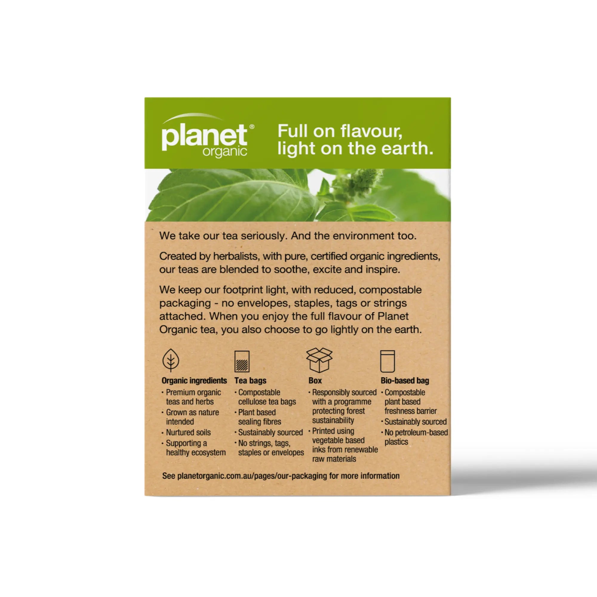 Tulsi 25 teabags - Certified Organic