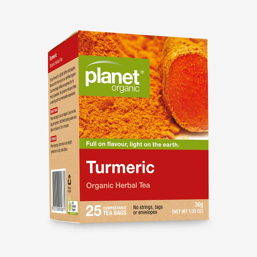 Turmeric Tea Certified Organic 