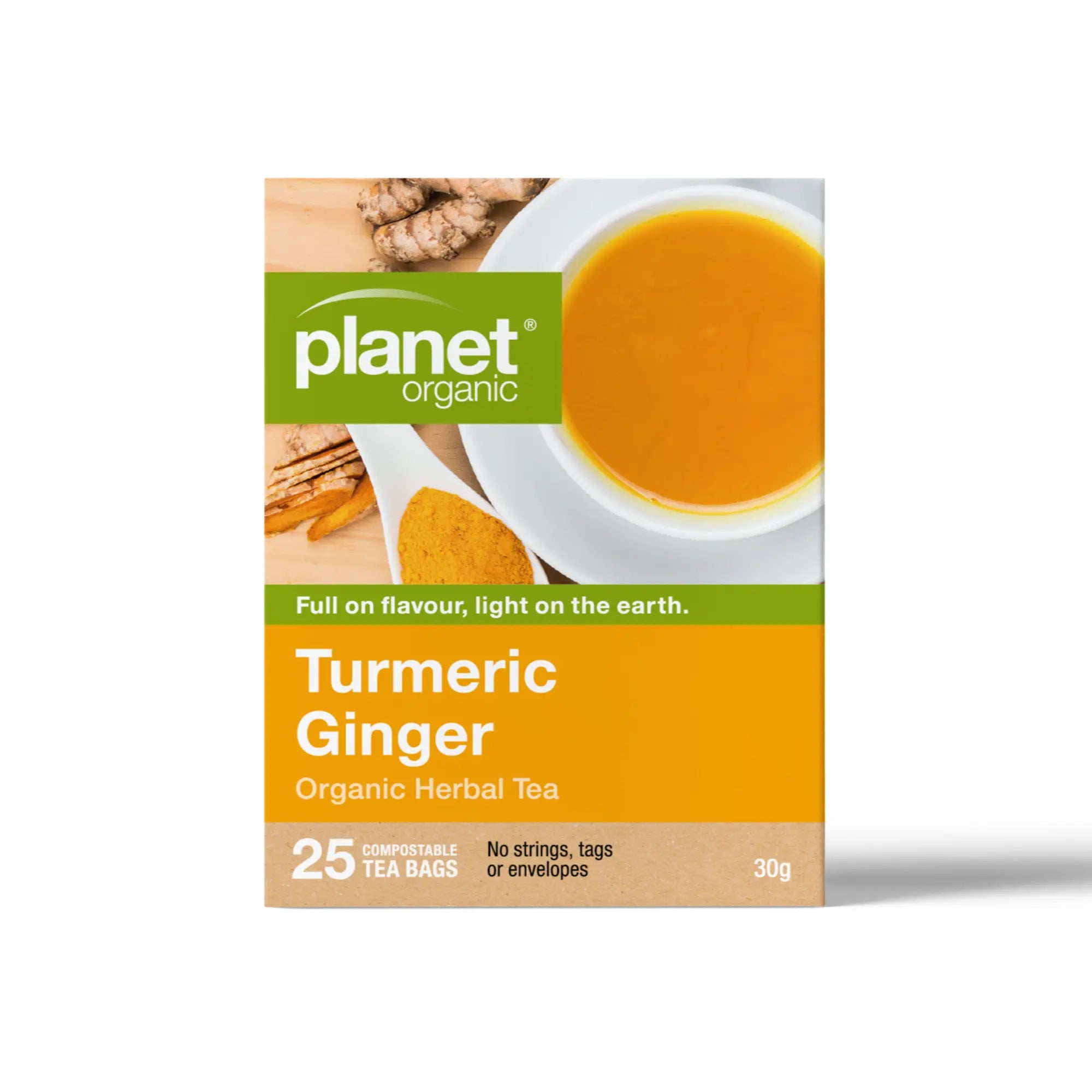 Turmeric and Ginger Drink for Inflammation - Certified Organic