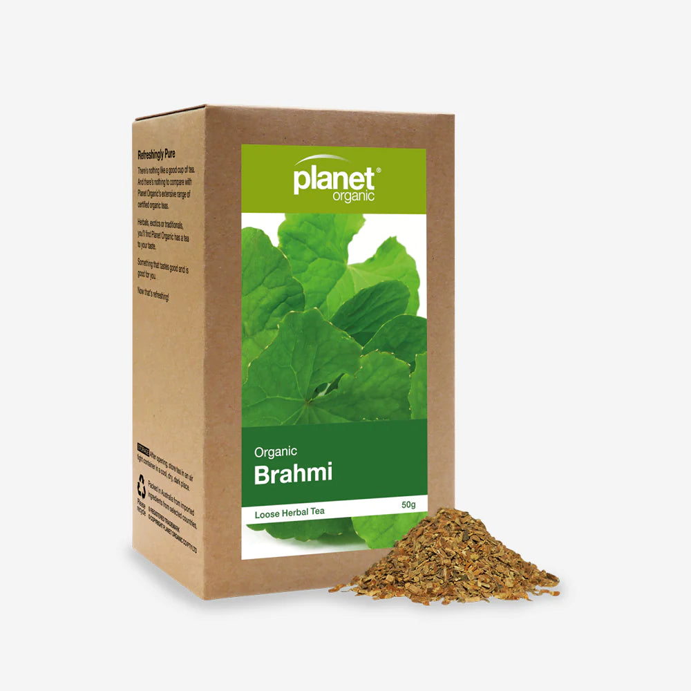 Brahmi Loose Leaf Tea 50g - Certified Organic