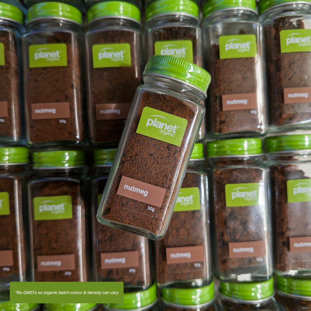 Nutmeg 50g - Certified Organic