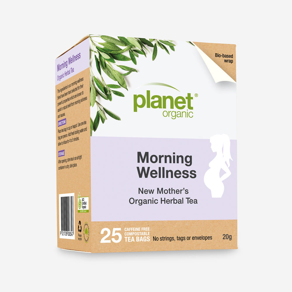 Morning Wellness 25 Teabags - Certified Organic