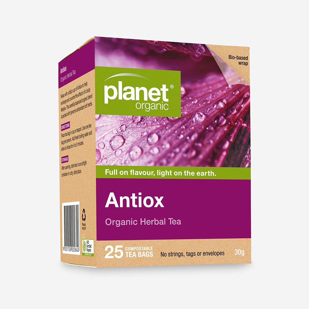 Antiox 25 ティーバッグ - オーガニック認定