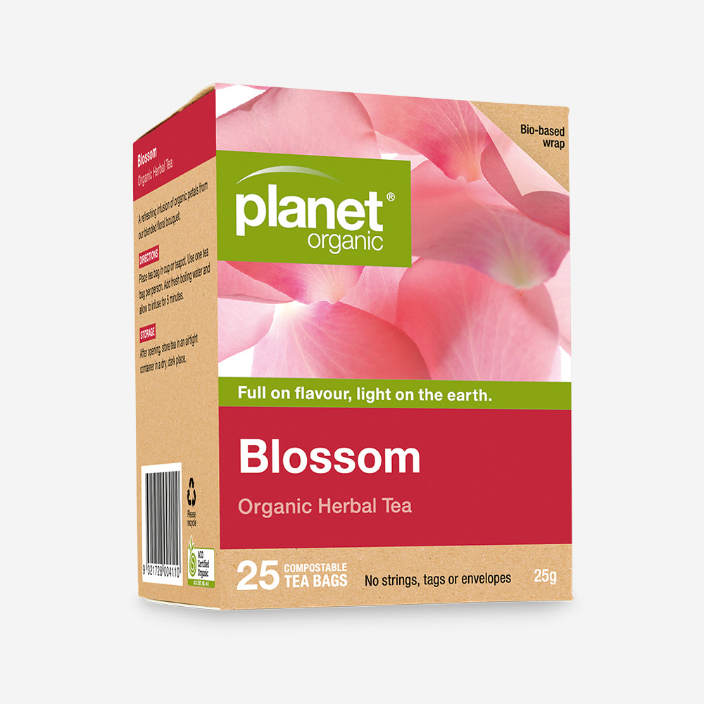 Blossom 25 Teabags - Certified Organic