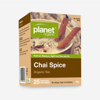 Thumbnail for Chai Spice 25 Teabags - Certified Organic