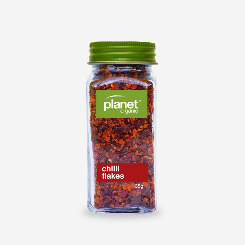 Chilli Flakes 35g - Certified Organic