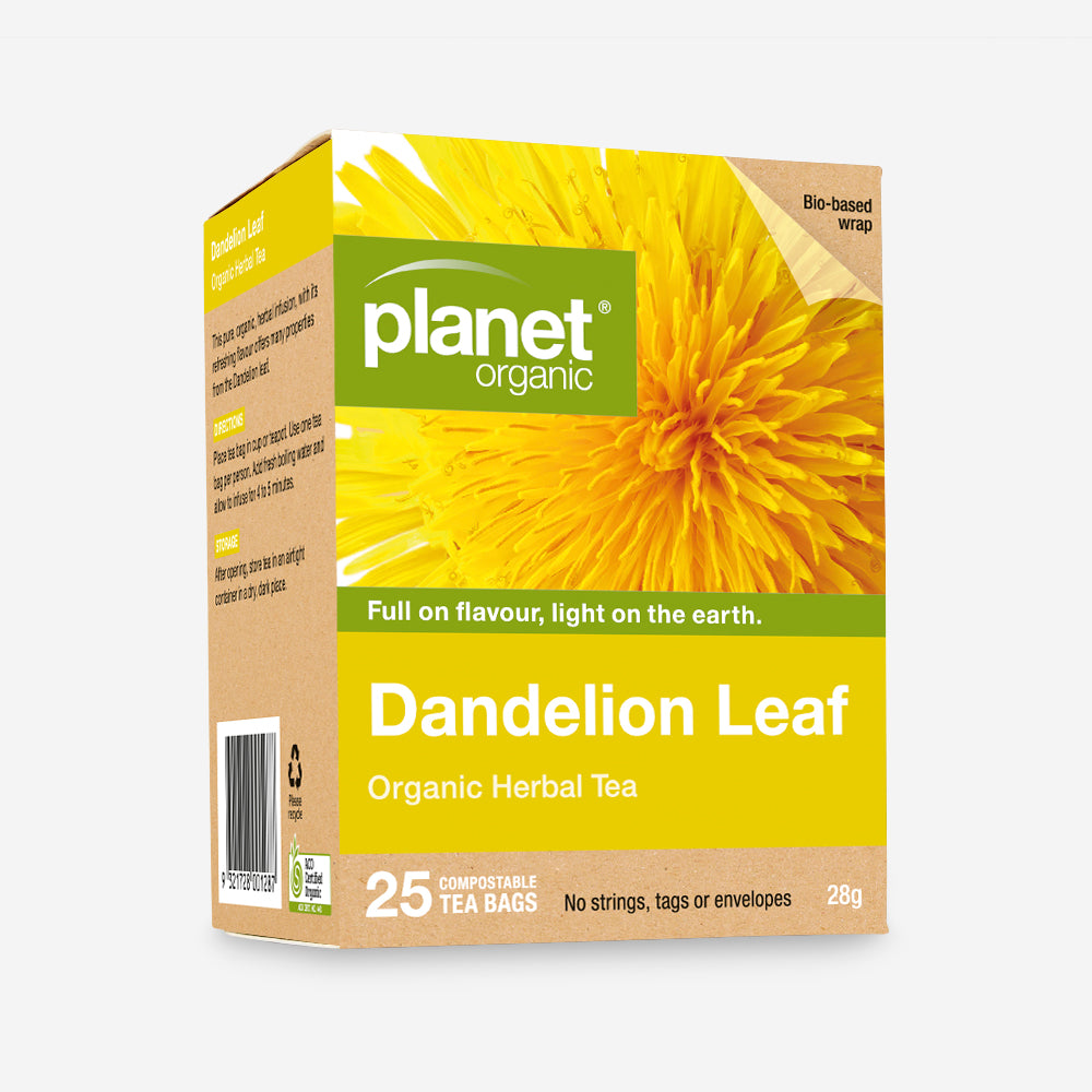 Dandelion 25 Teabags - Certified Organic