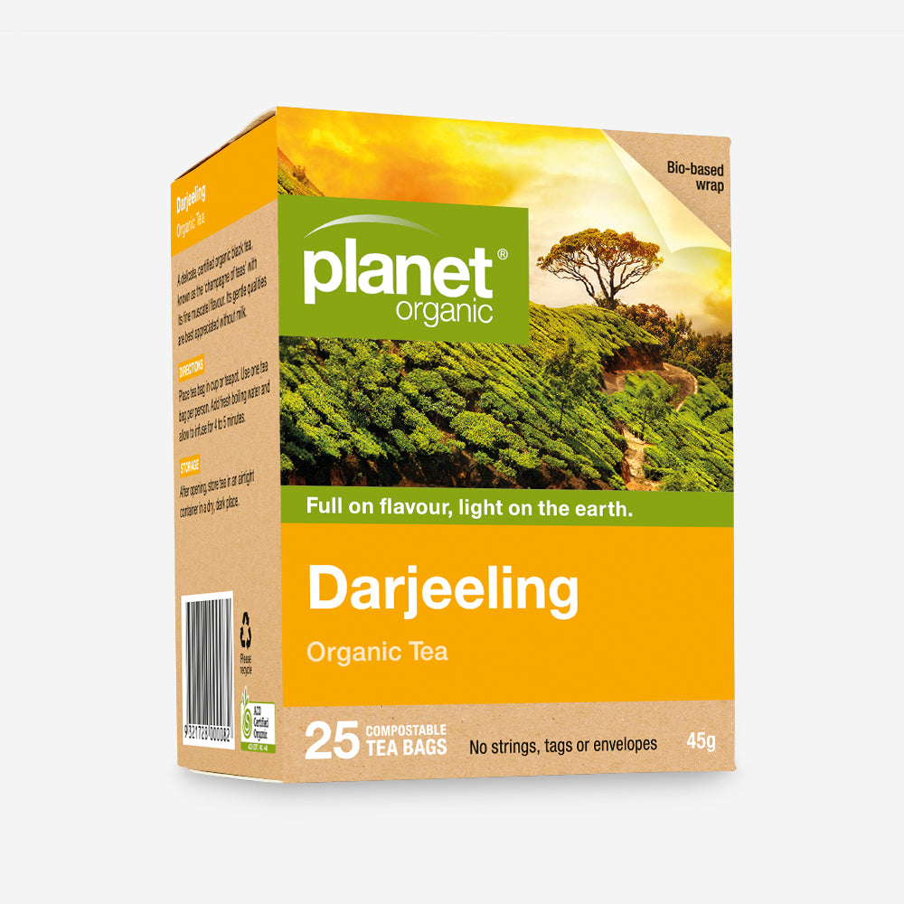 Darjeeling 25 Teabags - Certified Organic