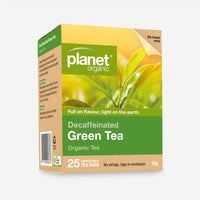 Thumbnail for Green Decaffeinated 25 Teabags - Certified Organic