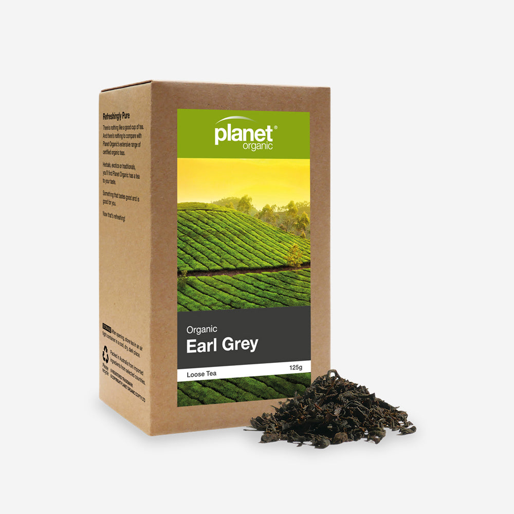 Earl Grey Loose Leaf Tea 125g - Certified Organic