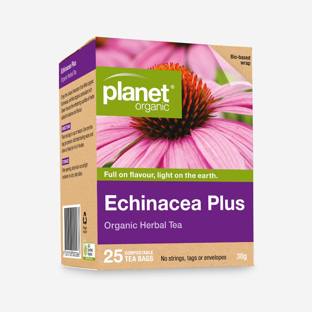 Echinacea 25 Teabags - Certified Organic