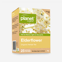 Thumbnail for Elderflower 25 Teabags - Certified Organic
