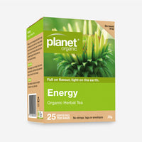 Thumbnail for Energy 25 Teabags - Certified Organic
